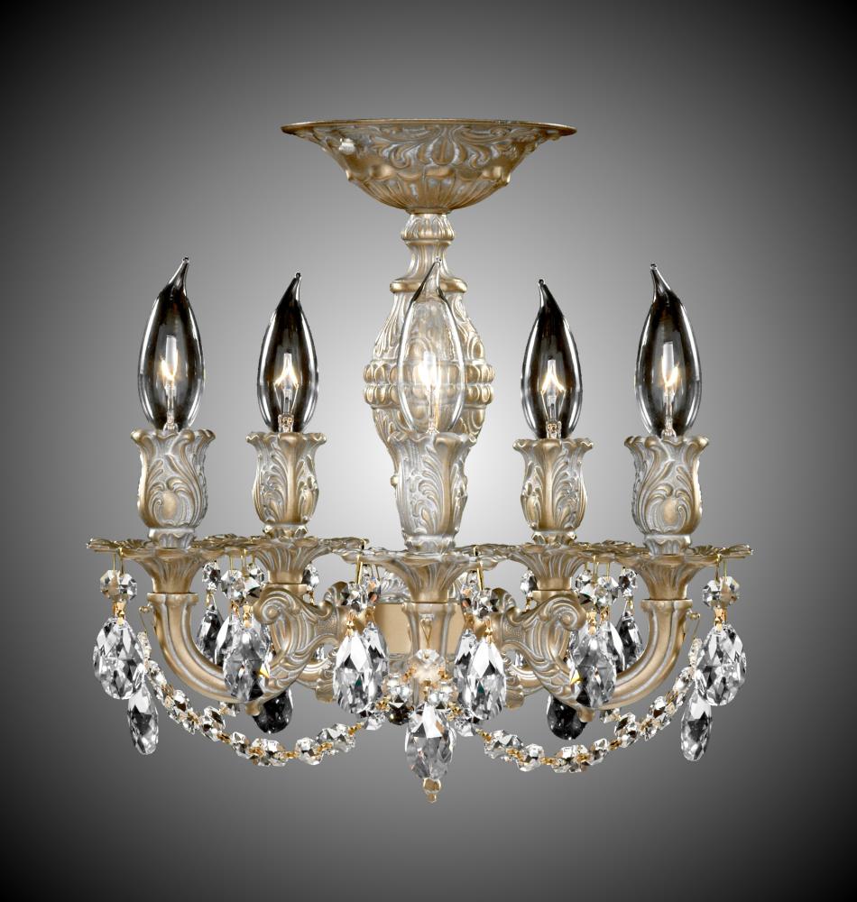 Five Light Flush Mount